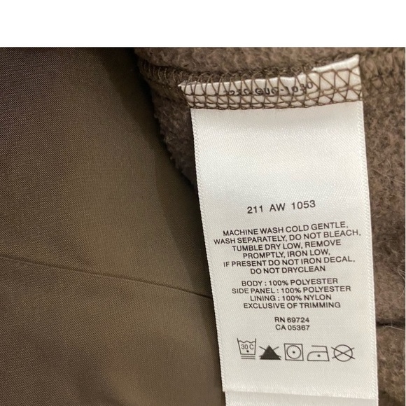 COLUMBIA Lightweight Quilted Fleece Vest. Color: Brown. Womens size 3Х - Picture 7 of 9